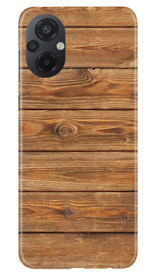 Wooden Look Mobile Back Case for Poco M5  (Design - 113)