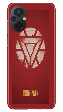 Iron Man Superhero Mobile Back Case for Poco M5  (Design - 115)