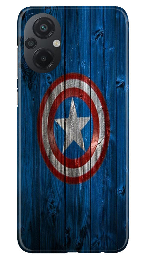 Captain America Superhero Case for Poco M5  (Design - 118)