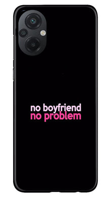 No Boyfriend No problem Mobile Back Case for Poco M5  (Design - 138)