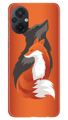 Wolf  Mobile Back Case for Poco M5 (Design - 193)