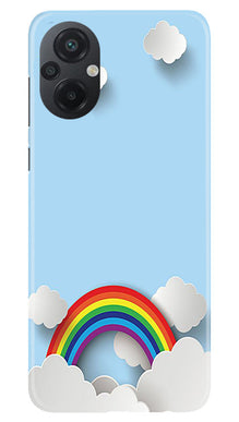 Rainbow Mobile Back Case for Poco M5 (Design - 194)