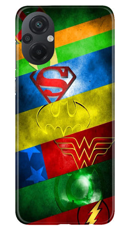 Superheros Logo Case for Poco M5 (Design No. 220)
