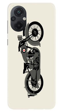 MotorCycle Mobile Back Case for Poco M5 (Design - 228)