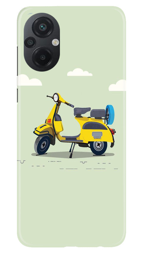 Vintage Scooter Case for Poco M5 (Design No. 229)