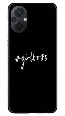 #GirlBoss Mobile Back Case for Poco M5 (Design - 235)