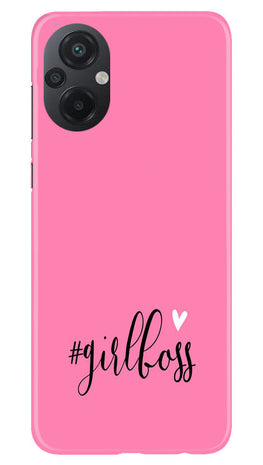 Girl Boss Pink Case for Poco M5 (Design No. 238)