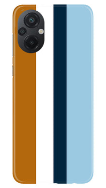 Diffrent Four Color Pattern Mobile Back Case for Poco M5 (Design - 244)