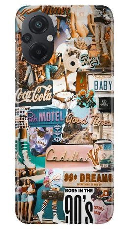 Vintage Design Case for Poco M5 (Design No. 253)