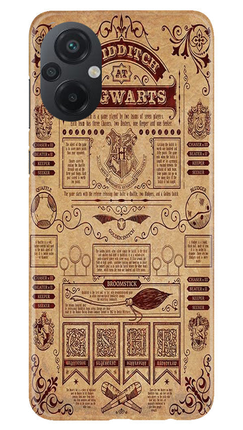 Hogwarts Mobile Back Case for Poco M5 (Design - 266)