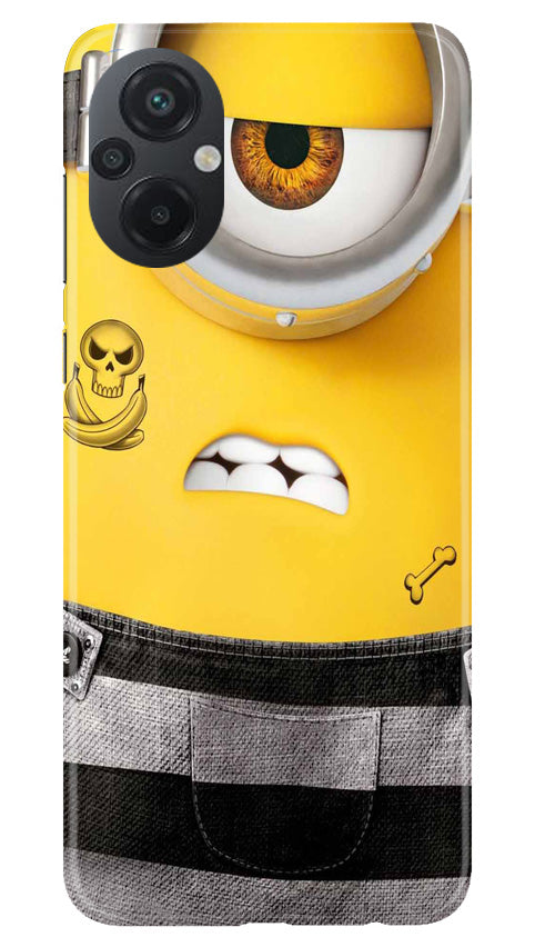 Minion Mobile Back Case for Poco M5 (Design - 286)