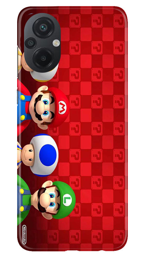 Mario Mobile Back Case for Poco M5 (Design - 299)