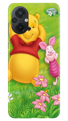 Winnie The Pooh Mobile Back Case for Poco M5 (Design - 308)