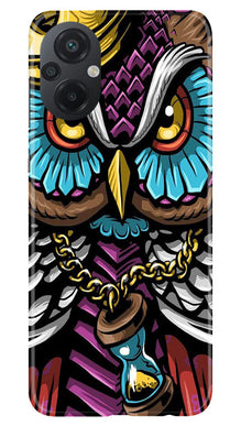 Owl Mobile Back Case for Poco M5 (Design - 318)