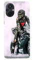 Biker Mobile Back Case for Poco M5 (Design - 342)