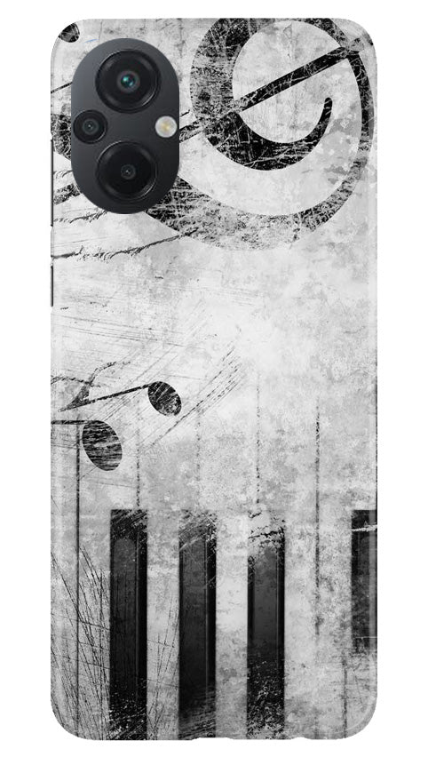 Music Mobile Back Case for Poco M5 (Design - 352)