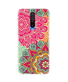Rangoli art Mobile Back Case for Poco X2 (Design - 6)