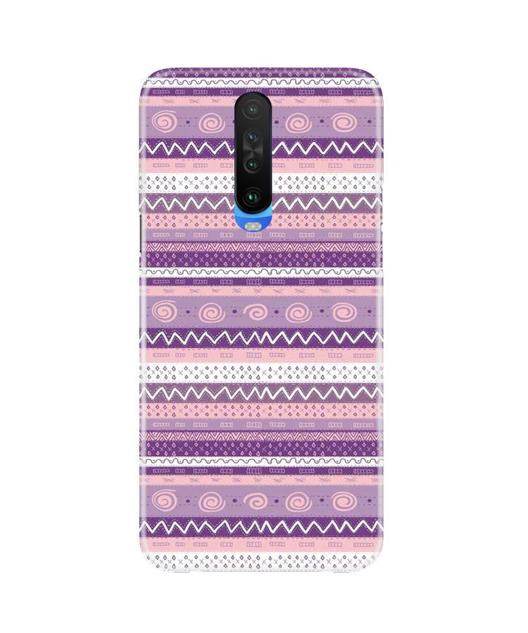 Zigzag line pattern3 Case for Poco X2