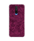 Purple Backround Case for Poco X2