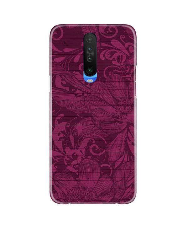 Purple Backround Case for Poco X2