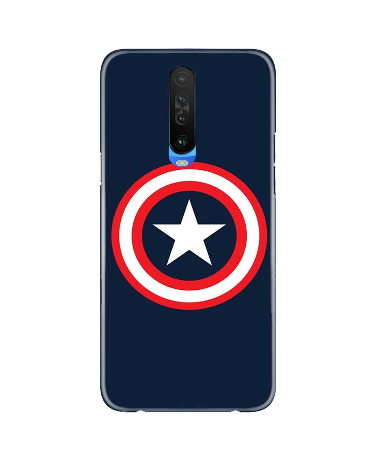 Captain America Case for Poco X2