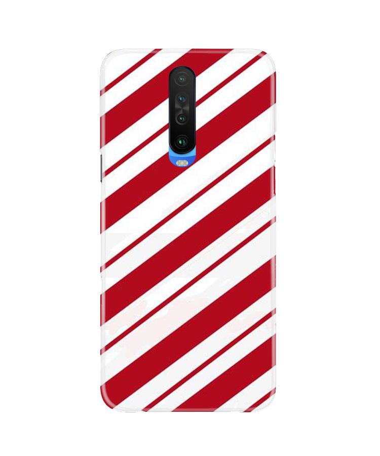 Red White Case for Poco X2