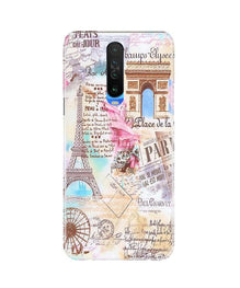 Paris Eiftel Tower Mobile Back Case for Poco X2 (Design - 54)
