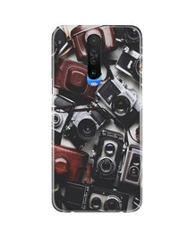 Cameras Mobile Back Case for Poco X2 (Design - 57)