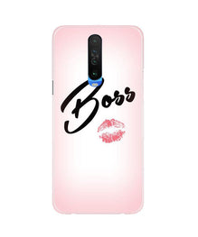Boss Mobile Back Case for Poco X2 (Design - 59)