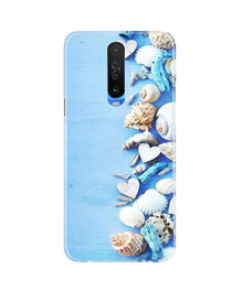 Sea Shells2 Mobile Back Case for Poco X2 (Design - 64)