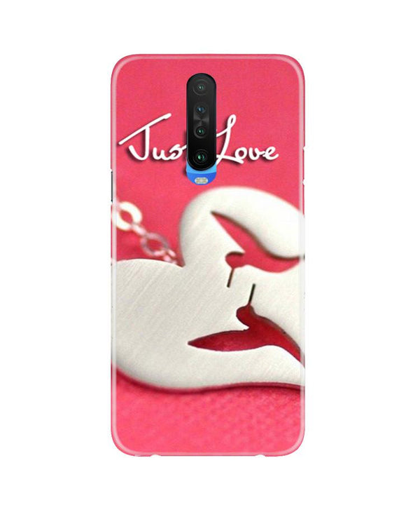 Just love Case for Poco X2