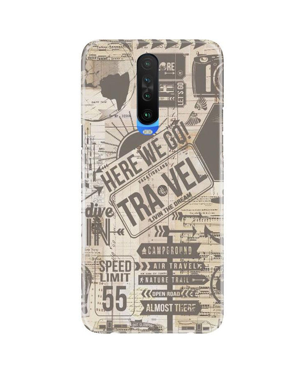 Travel Case for Poco X2  (Design - 104)