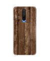 Wooden Look Case for Poco X2  (Design - 112)