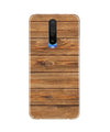 Wooden Look Case for Poco X2  (Design - 113)