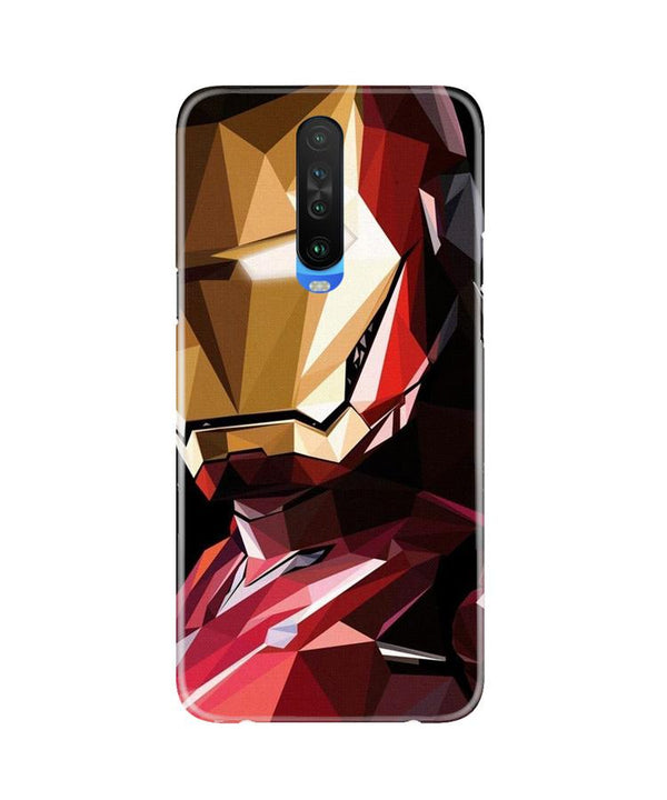 Iron Man Superhero Case for Poco X2  (Design - 122)