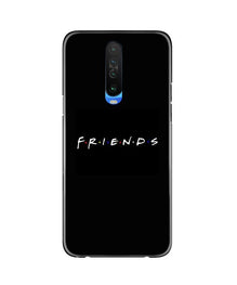 Friends Mobile Back Case for Poco X2  (Design - 143)
