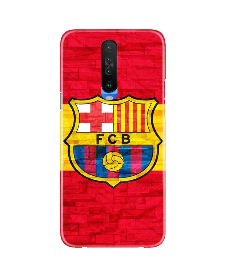 FCB Football Case for Poco X2  (Design - 174)