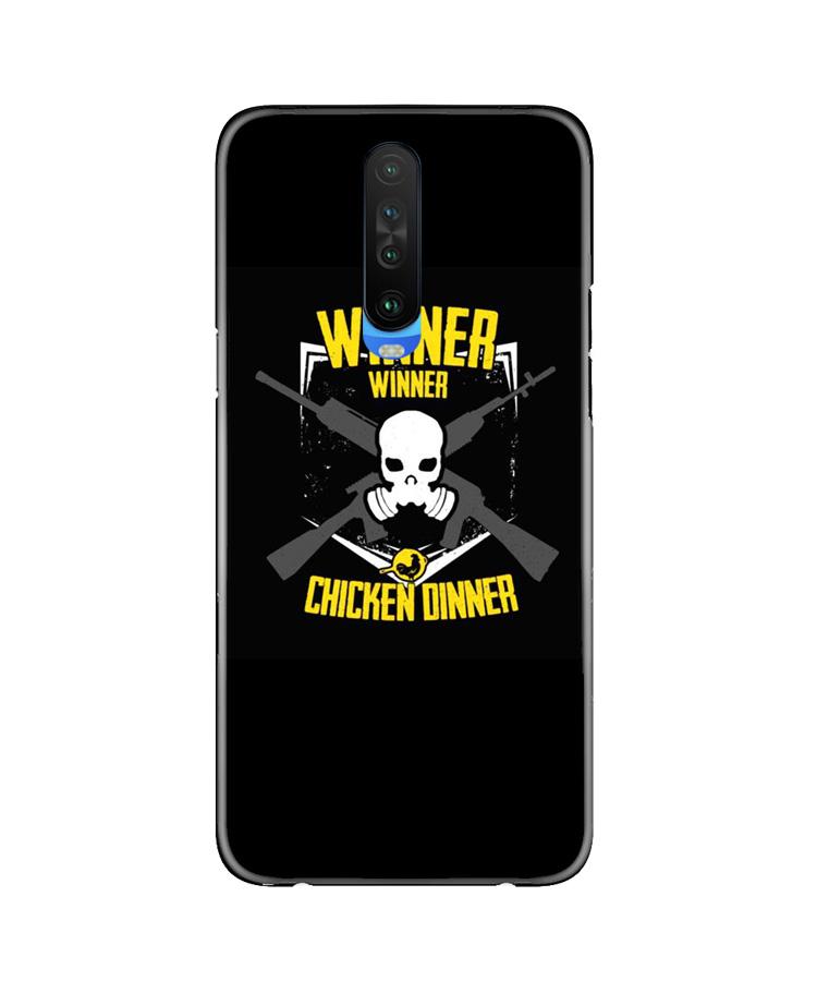 Winner Winner Chicken Dinner Case for Poco X2  (Design - 178)