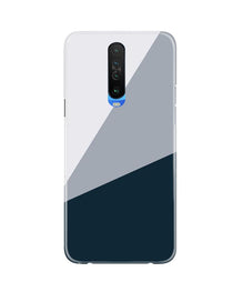 Blue Shade Mobile Back Case for Poco X2 (Design - 182)