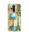 Travel Eiffel Tower Case for Poco X2 (Design No. 206)