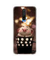 Cute Bunny Case for Poco X2 (Design No. 213)