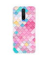 Pink Pattern Case for Poco X2 (Design No. 215)