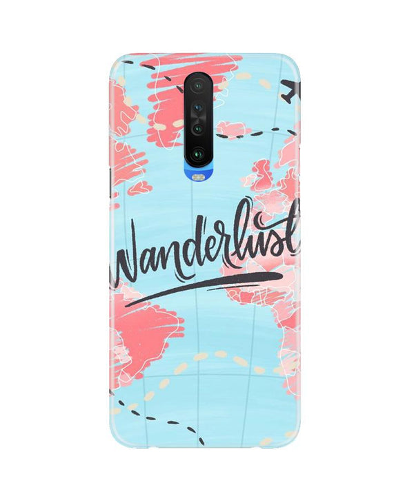 Wonderlust Travel Case for Poco X2 (Design No. 223)