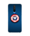Captain America Shield Case for Poco X2 (Design No. 253)