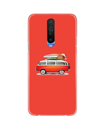 Travel Bus Mobile Back Case for Poco X2 (Design - 258)