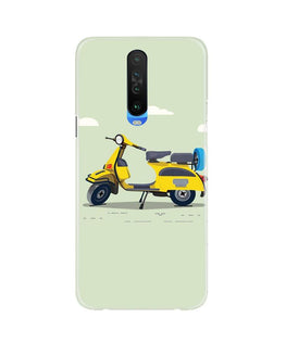 Vintage Scooter Case for Poco X2 (Design No. 260)