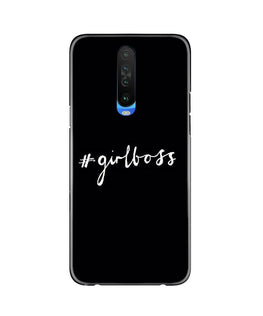 #GirlBoss Case for Poco X2 (Design No. 266)
