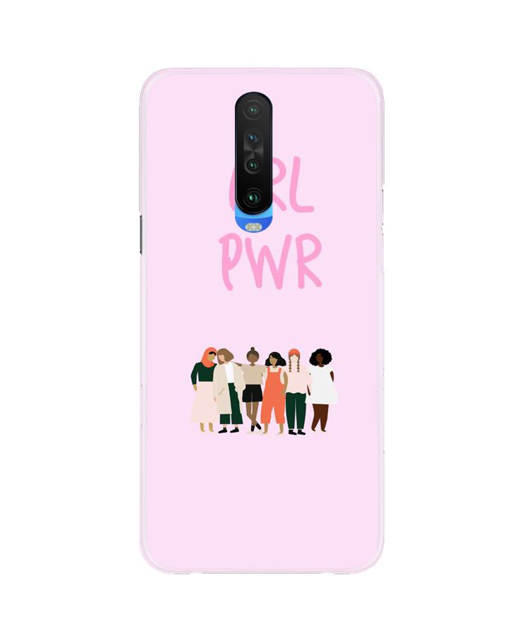 Girl Power Case for Poco X2 (Design No. 267)