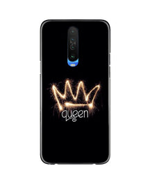 Queen Mobile Back Case for Poco X2 (Design - 270)