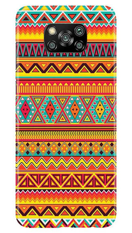 Zigzag line pattern Case for Poco X3 Pro